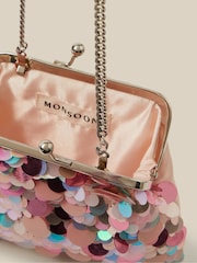 Monsoon Sequin Clip Frame Bag - صورة 3 من 4