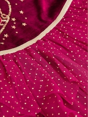 Monsoon Red Christmas Reindeer Disco Dress - Image 5 of 5
