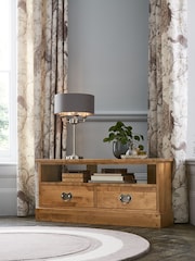 Laura Ashley Honey Gold Garrat Corner TV Stand - Image 1 of 3