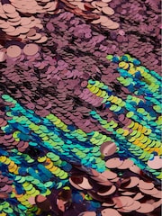 Monsoon Purple Sherbet Sequin Party Dress - Image 4 of 4