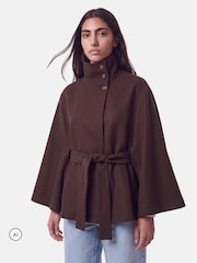 PIECES Cape Funnel Neck Jacket - Bild 1 von 4