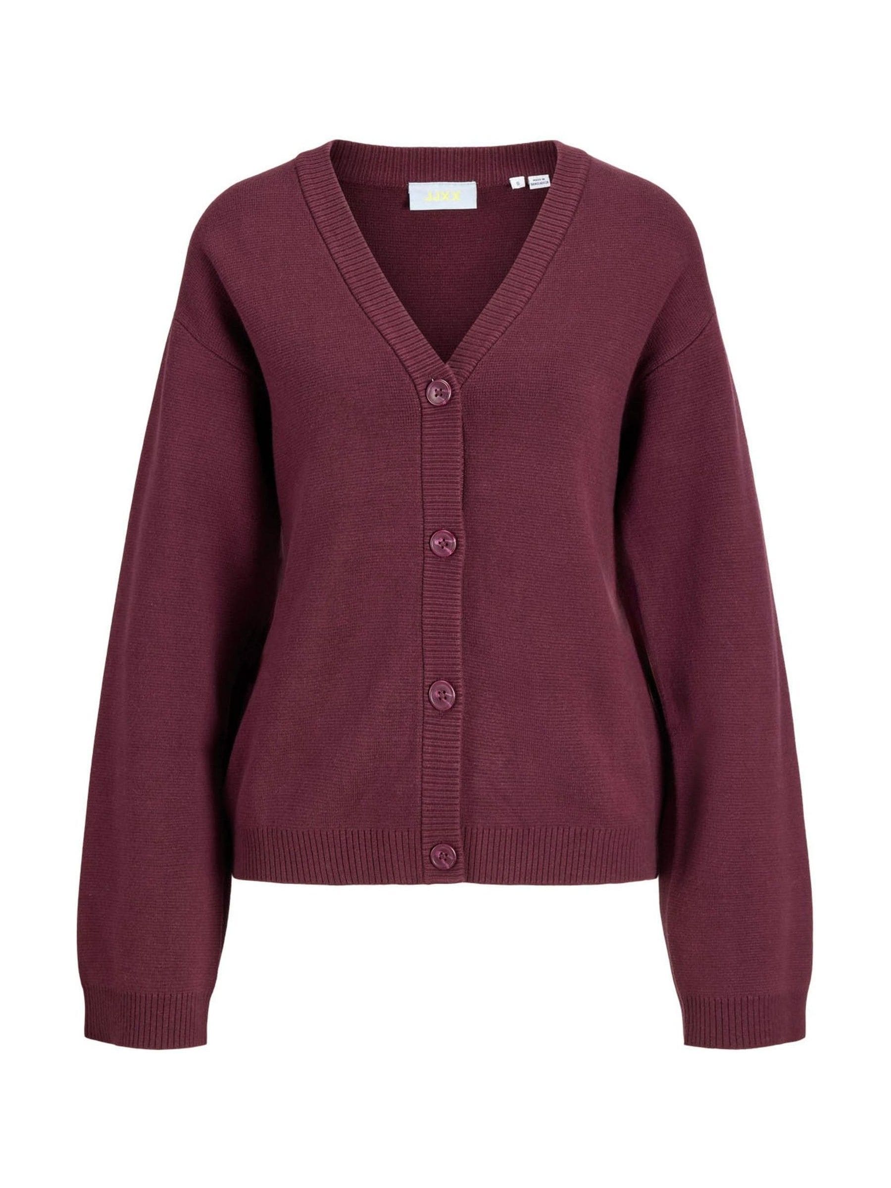 トップス W LAYERED KNIT CARDIGAN Buy JJXX Purple V-Neck Knitted Cardigan from the Next UK online shop
