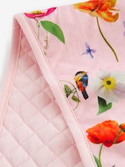 Baker by Ted Baker All Over Floral Print 100% Cotton Blanket - Image 5 of 6