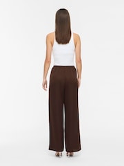 VILA satenske Pantalone širokih nogavica - Slika 3 od 5