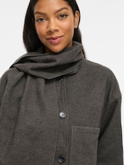 VILA Knitted Jacket with Scarf Detail - Image 5 de 7
