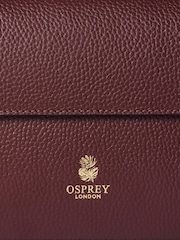 Osprey London Red The Hathaway Leather Top Handle Bag - Image 5 of 7