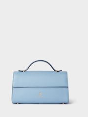 Osprey London Blue The Hathaway Leather Top Handle Bag - Image 6 of 6