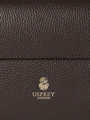 بني - حقيبة The Hathaway من الجلد بمقبض علوي من Osprey London - صورة 4 من 6