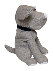 Riva Home Brown Herringbone Dog Doorstop - Image 3 of 4