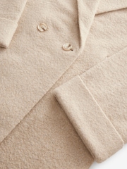 Oatmeal Revere Collar Coatigan - Image 6 of 7