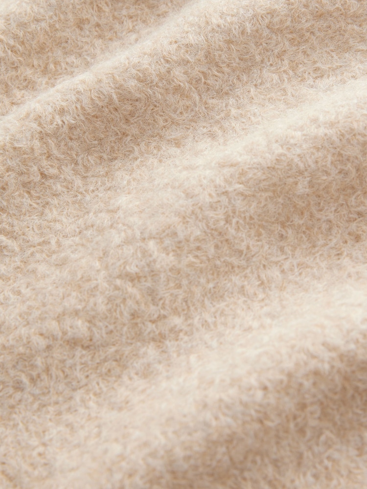 Oatmeal Revere Collar Coatigan - Image 7 of 7