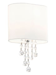Searchlight Chrome Valley Chrome Wall Light - Image 2 of 3