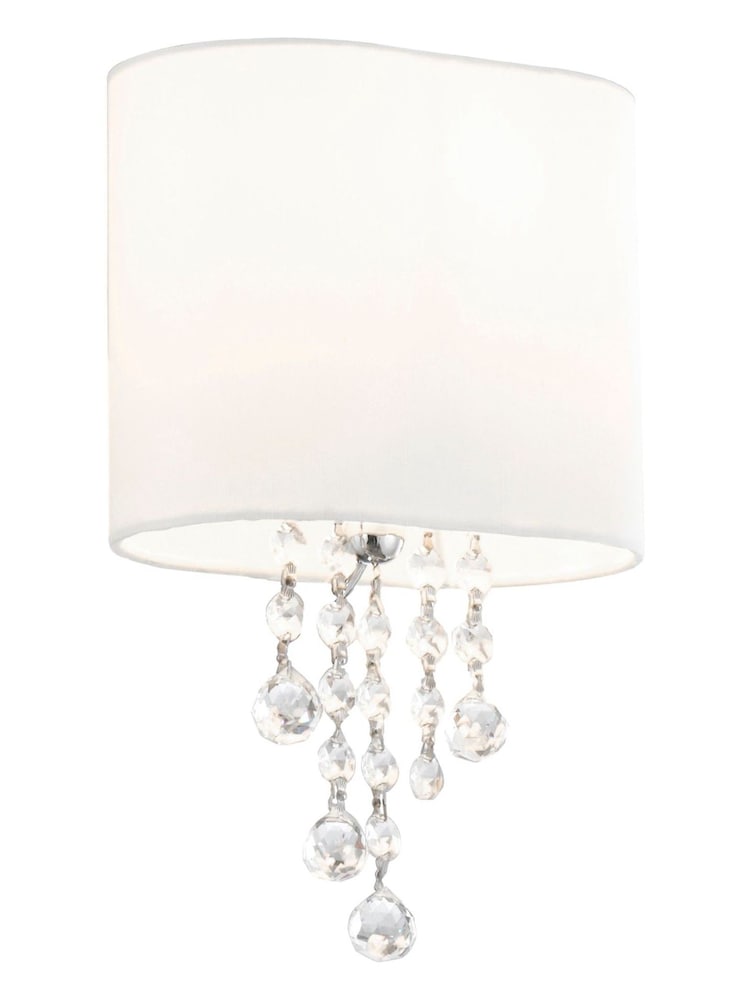 Searchlight Chrome Valley Chrome Wall Light - Image 2 of 3