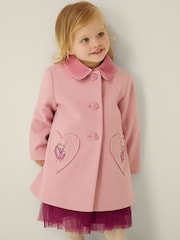 Monsoon Pink Baby Fairy Ballerina Coat - Image 4 of 4