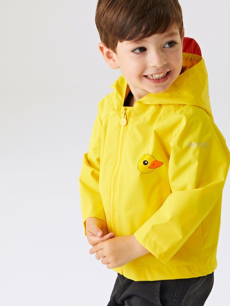 Regatta Yellow Waterproof Shell Character Jacket - Image 4 of 7