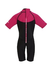 Regatta Black Kids Quick Drying Lightweight Shorty Wetsuit - Image 6 of 7