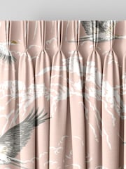 Laura Ashley Blush Pink Animalia Made to Measure Curtains - Image 5 of 9