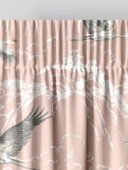 Laura Ashley Blush Pink Animalia Made to Measure Curtains - Image 6 of 9