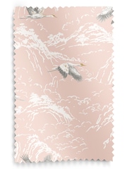 Laura Ashley Blush Pink Animalia Made to Measure Curtains - Image 9 of 9