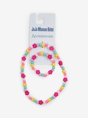 JoJo Maman Bébé Pastel Toddler Necklace Set - Image 1 of 3