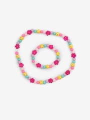 JoJo Maman Bébé Pastel Toddler Necklace Set - Image 2 of 3