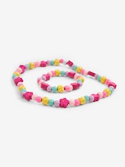 JoJo Maman Bébé Pastel Toddler Necklace Set - Image 3 of 3