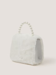 Borsa con fiocco di perle soffice Monsoon - Immagine 2 di 3