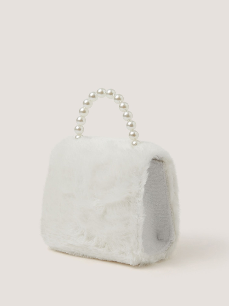 Borsa con fiocco di perle soffice Monsoon - Immagine 2 di 3