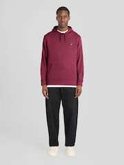 Lyle & Scott Red Pullover Hoodie - Image 2 of 6