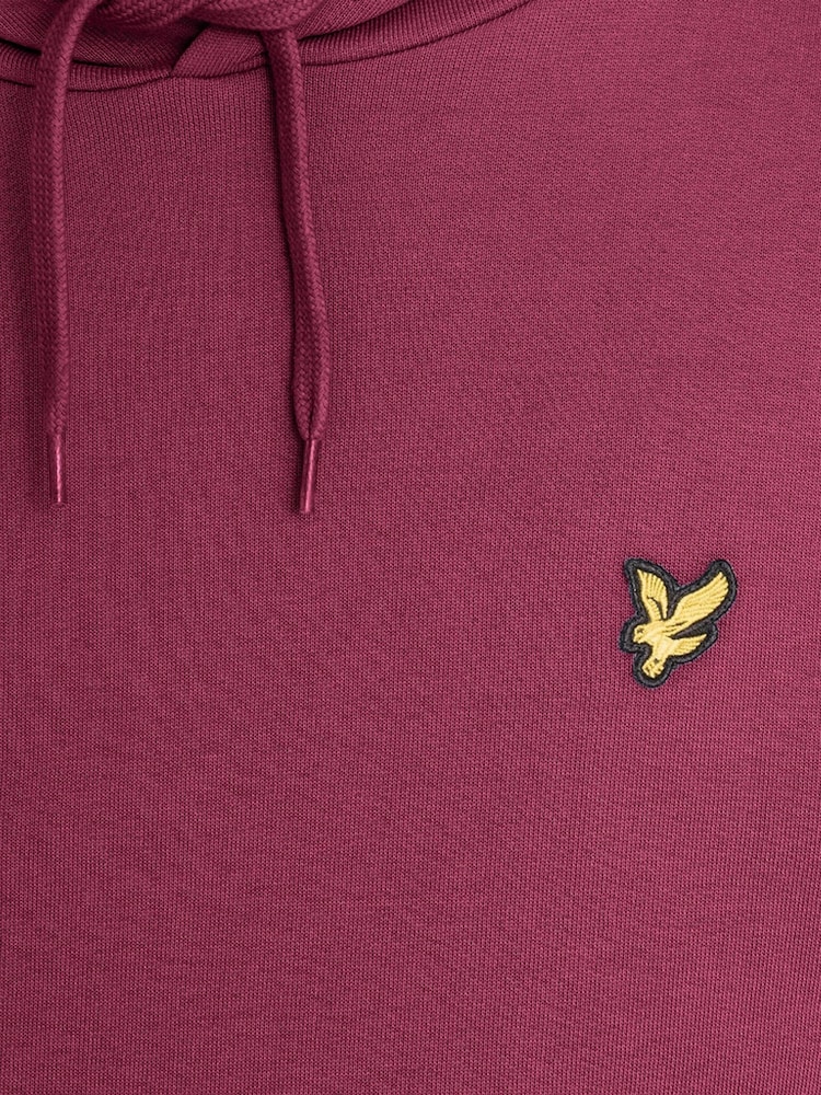 Lyle & Scott Red Pullover Hoodie - Image 6 of 6 Lyle & Scott Red Pullover Hoodie - Image 6 of 6