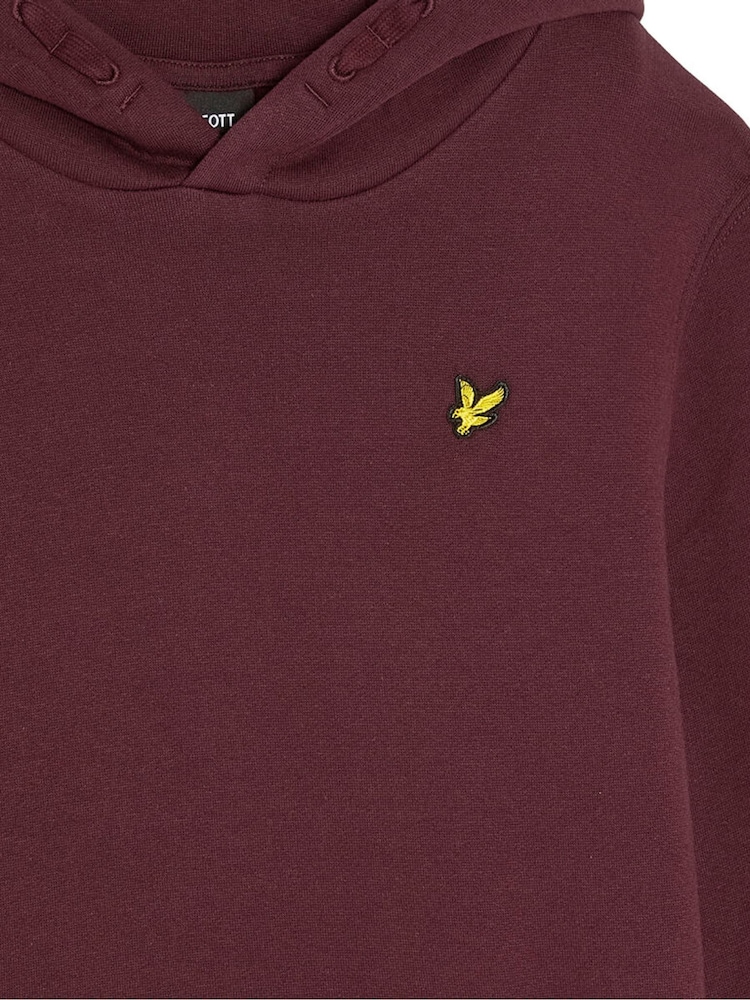 Lyle & Scott Red Pullover Hoodie - Image 7 of 7