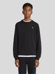 Lyle & Scott Jacquard Ταινία Στρογγυλή λαιμόκοψη Πουλόβερ - Εικόνα 1 από 7