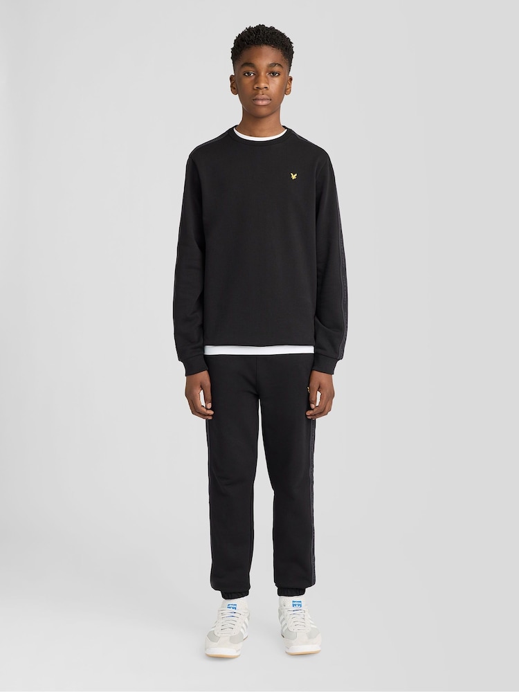 Lyle & Scott Jacquard Ταινία Στρογγυλή λαιμόκοψη Πουλόβερ - Εικόνα 2 από 7
