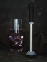 Barcraft Silver Cocktail Muddler - Image 3 of 5