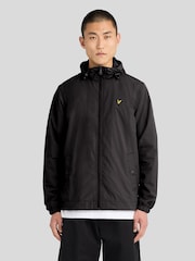 Lyle & Scott Black Zip Through Jacket - Image 1 of 6