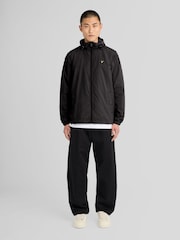 Lyle & Scott Black Zip Through Jacket - Image 2 of 6