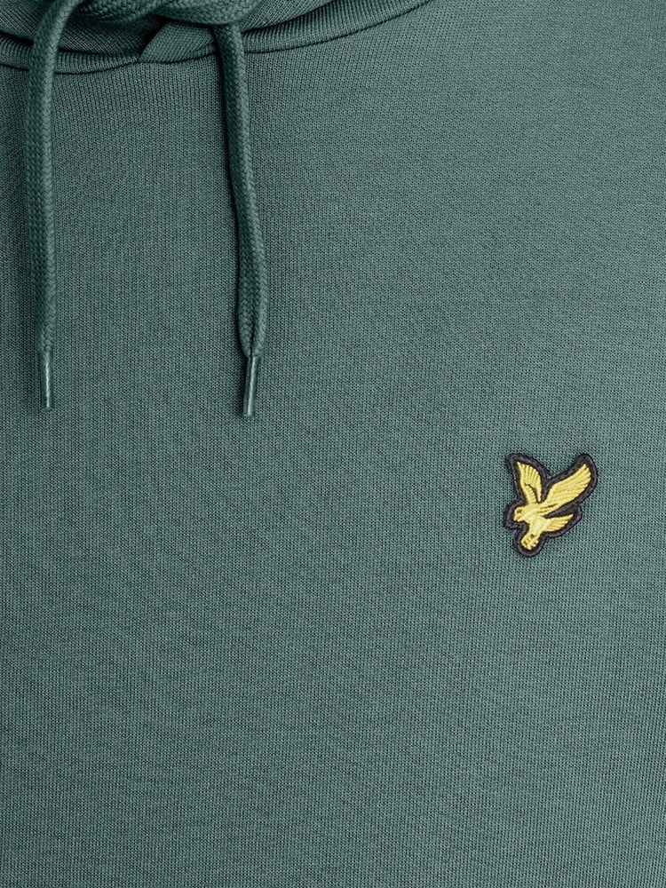 Lyle & Scott Green Pullover Hoodie - Image 3 of 3