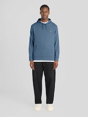 Lyle & Scott Blue Pullover Hoodie - Image 2 of 6