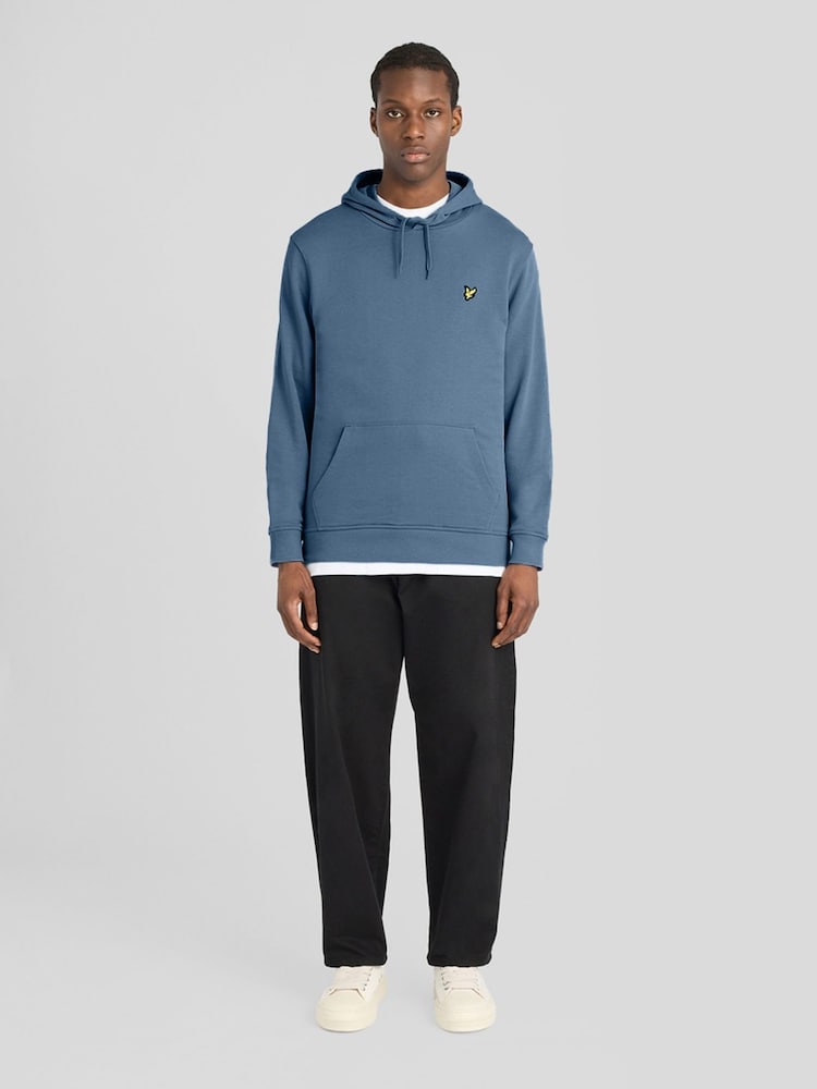 Lyle & Scott Blue Pullover Hoodie - Image 2 of 6 Lyle & Scott Blue Pullover Hoodie - Image 2 of 6
