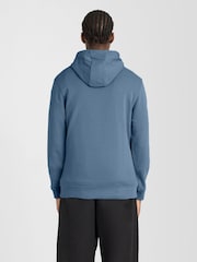 Lyle & Scott Blue Pullover Hoodie - Image 4 of 6