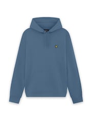 Lyle & Scott Blue Pullover Hoodie - Image 5 of 6