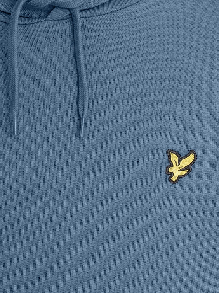 Lyle & Scott Blue Pullover Hoodie - Image 6 of 6 Lyle & Scott Blue Pullover Hoodie - Image 6 of 6