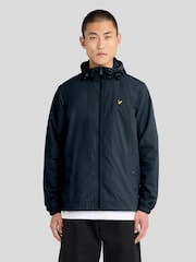 Lyle & Scott Dark Blue Zip Through Jacket - Image 1 of 6