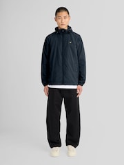 Lyle & Scott Dark Blue Zip Through Jacket - Image 2 of 6