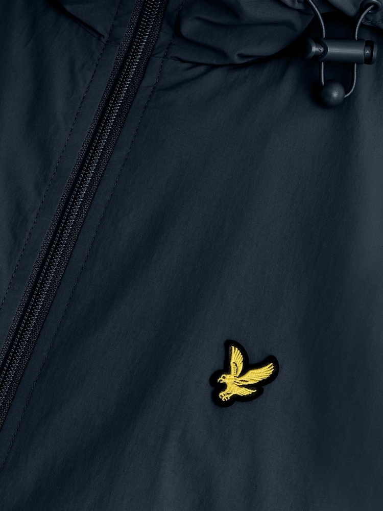 Lyle & Scott Dark Blue Zip Through Jacket - Image 6 of 6