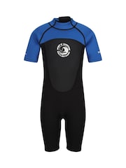 Regatta Black Chrome Kids Quick Drying Lightweight Shorty Wetsuit - Image 11 of 13