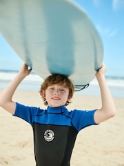 Regatta Black Chrome Kids Quick Drying Lightweight Shorty Wetsuit - Image 3 of 13
