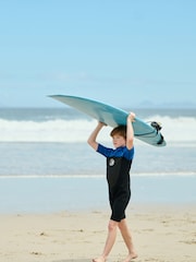 Regatta Black Chrome Kids Quick Drying Lightweight Shorty Wetsuit - Image 6 of 13