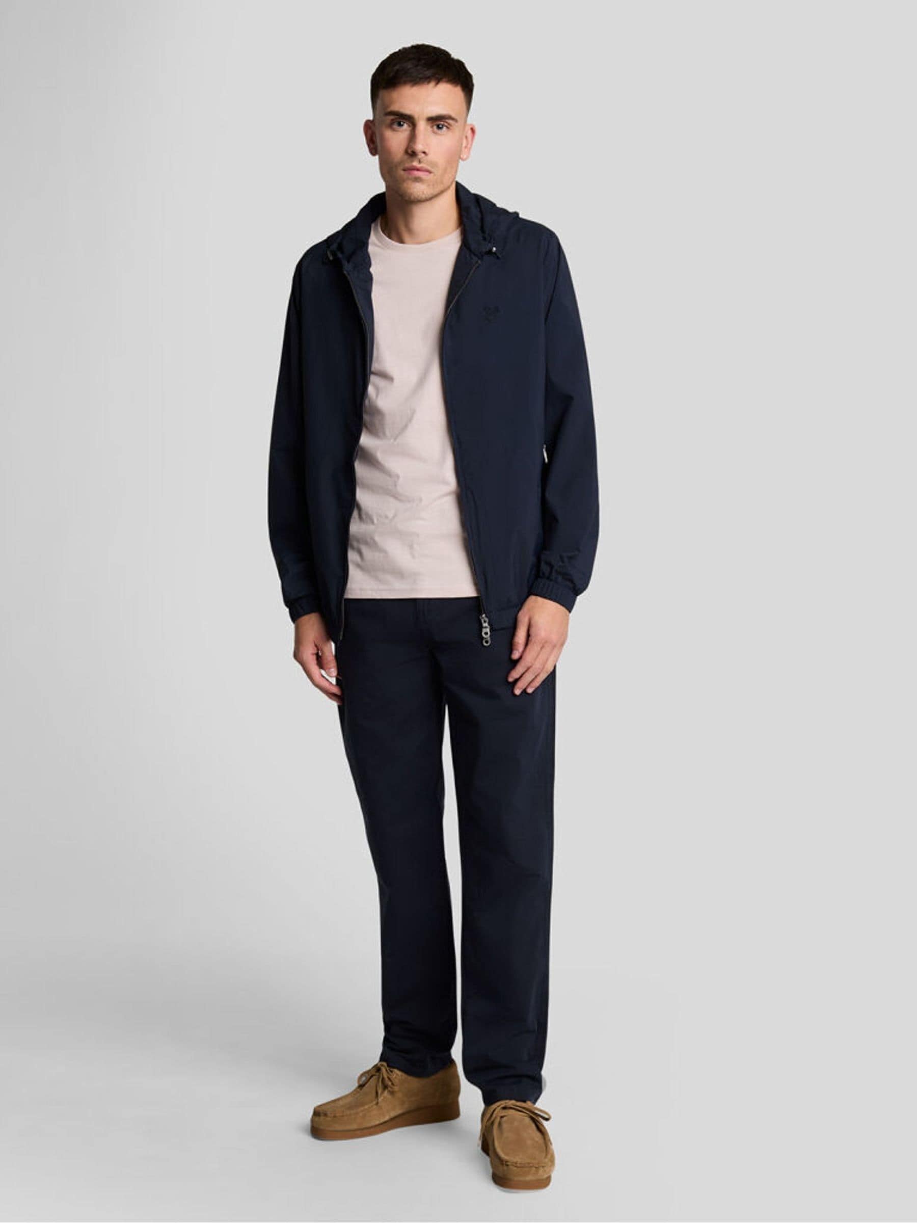 Lyle & Scott Men's Blue 5-Pocket Chinos - Image 2