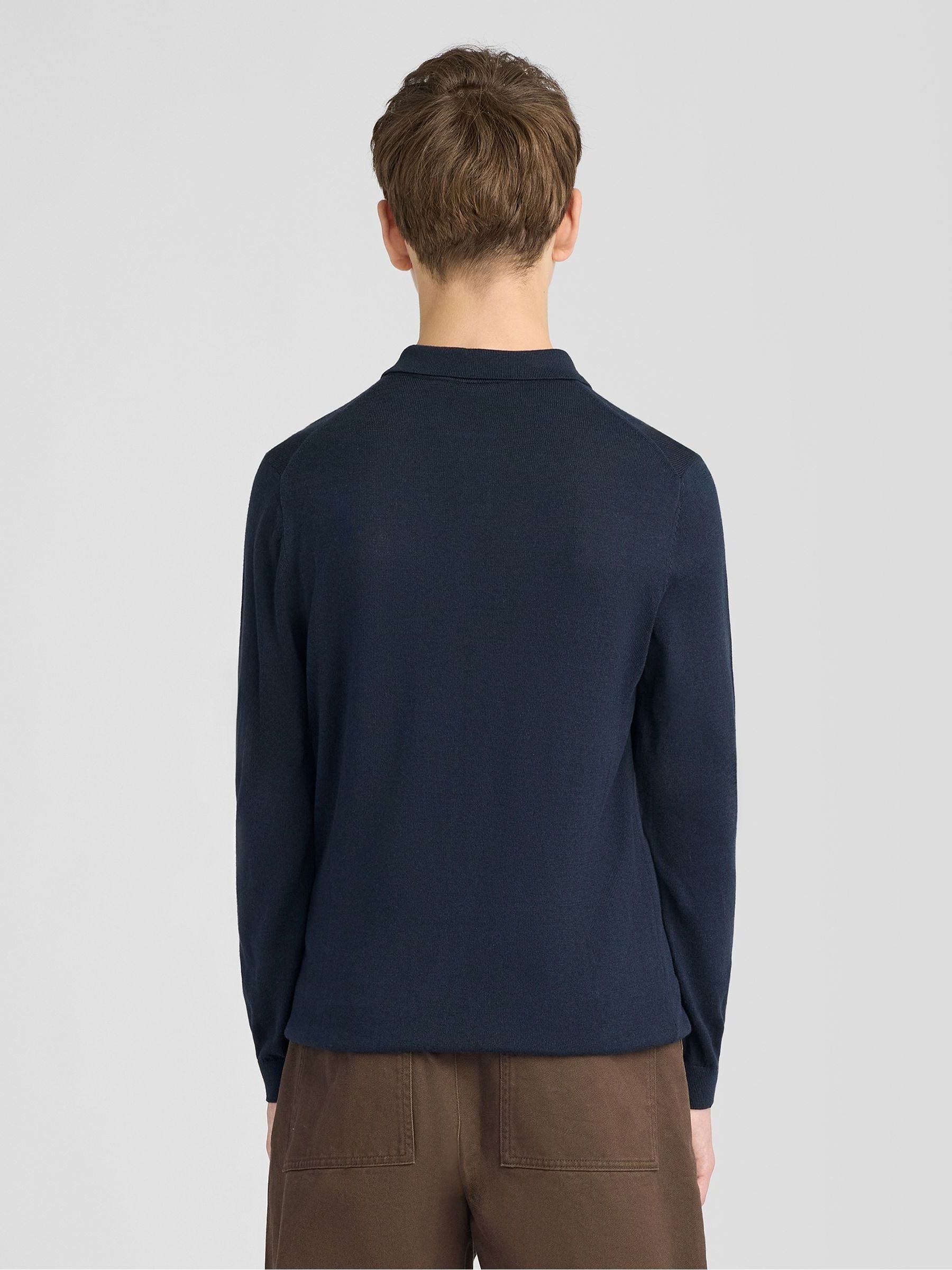 Comprar Lyle & Scott Long Sleeve Knitted Polo Shirt from Next Brazil
